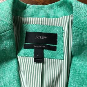 Jcrew linen Campbell blazer